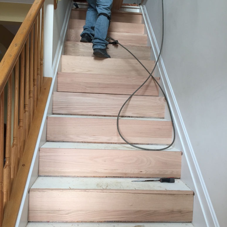 Hardwood Flooring - Stairs